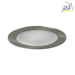 Downlight BB17 version pour montage encastr IP20, nickel mat 