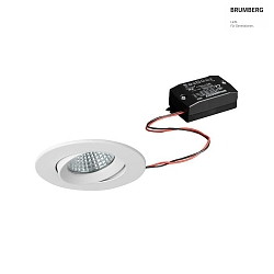 LED-Einbaustrahler 230 V AC, 50 Hz, 6 W, 3000K, wei