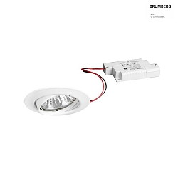 Luce da incasso IP20, Lucido, trasparente, Bianco dimmerabile 6W 680lm 3000K 20-40 20-40 CRI 80-89