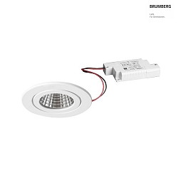 LED-Einbaudownlight 230 V AC, 50 Hz, 6, 3000K, wei