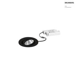Lumire encastre LAKIL-R rond, pivotant, pour VDU, Dim-To-Warm, lot de 1 IP20