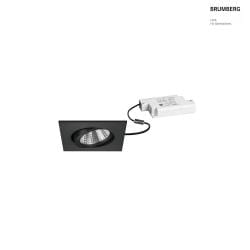 Lumire encastre LAKIL-S angulaire, pivotant, pour VDU, Dim-To-Warm, lot de 1 IP20