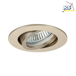 Downlight BB18 rond, Dim-To-Warm IP20, champagne gradable