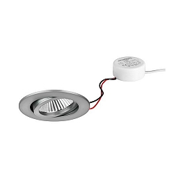 Downlight BB03 pivotant, dimmable IP20, nickel mat gradable