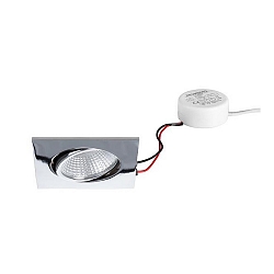 Downlight BB03 pivotant, dimmable IP20, chrome gradable