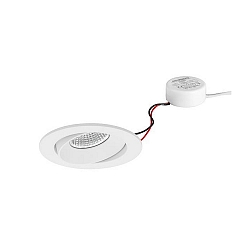 Luce da incasso IP20, Lucido, Bianco  7W 680lm 3000K 20-40 20-40 CRI 80-89