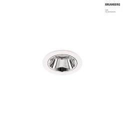 ceiling recessed luminaire APOLLO MICRO round, direct IP20, white dimmable