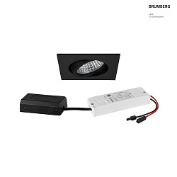 LED-Einbaustrahler 230 V AC, 50 Hz, 6 W, 3000K, chrom