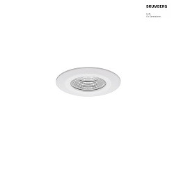 recessed luminaire IP20, transparent 20W 3000K CRI 80-89