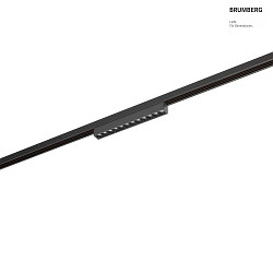 LED Schienen-Lichtbalken PEPA LINEAR LENS, 48V DC, CRi >90, UGR <13, DALI-2 steuerbar, starr, schwarz, 22cm, 9.5W 3000K