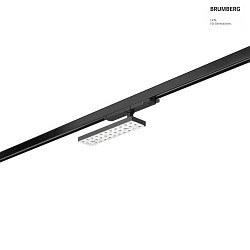 LED 3-Phasen Schienenstrahler BALI MINI-S S 76/53, 29.4cm, drehbar + schwenkbar, DALI-2 dimmbar, 20W 3000K, schwarz