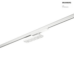 LED 3-Phasen Schienenstrahler BALI MINI-S AS 75/76, 29.4cm, drehbar + schwenkbar, DALI-2 dimmbar, 20W 4000K, wei