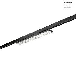 LED 3-Phasen Schienenstrahler BALI MIDI S 72/53, 58.7cm, drehbar, DALI-2 dimmbar, 40W 3000K, schwarz
