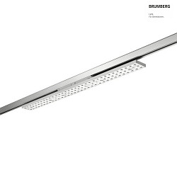 LED 3-Phasen Schienenstrahler BALI MAXI DA 25/25, 88cm, drehbar, DALI-2 dimmbar, 40W 4000K, silber
