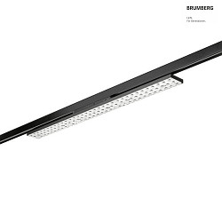LED 3-Phasen Schienenstrahler BALI MAXI DA 25/25, 88cm, drehbar, DALI-2 dimmbar, 40W 3000K, schwarz