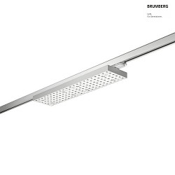 LED 3-Phasen Schienenstrahler BALI MEGA DA-WB 96/83, 58.7cm, drehbar, DALI-2 dimmbar, 63W 4000K, silber