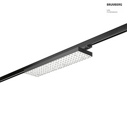 LED 3-Phasen Schienenstrahler BALI MEGA DA-WB 96/83, 58.7cm, drehbar, DALI-2 dimmbar, 63W 3000K, schwarz