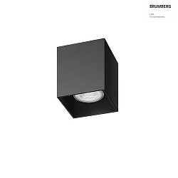Module TURN GU10 carr IP20, noir 