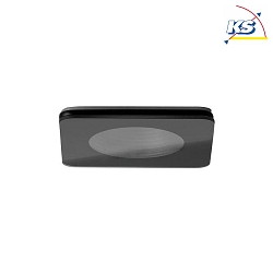 Downlight COVER-UP rigido, piazza, chiaro, Nero