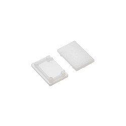 Endkappen-Set zu Aufbau-Profil P06-20 (BRUM-53432070), opal