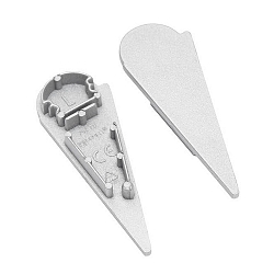 Tappo di chiusura P73-12 rotondo, Argento