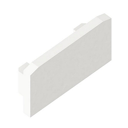 Zubehr fr LED Aufbauprofil P05-14 (Art. Nr. BRUM-53604080) - Endkappen-Set, 2 Stk., Kunststoff, schwarz