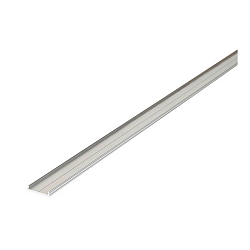 LED Aufbau-Flachprofil P76-16, fr LED-Strips bis 1.6cm Breite, 200cm, Alu eloxiert