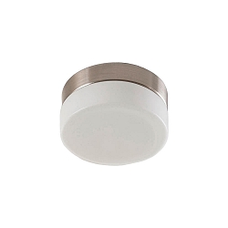 wall and ceiling luminaire IDA  11CM 1 flame G9 IP44, nickel matt dimmable