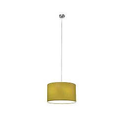 pendant luminaire with shade E27 IP20, chrome dimmable