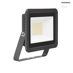 Projecteur NEO MIDI 3 ples, inclinable, commutable IP65, noir 