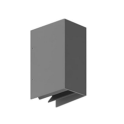 outdoor wall luminaire COLIAS switchable LED IP54, grey 