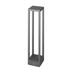 Paletto luminoso ABEE  commutabile LED IP65, grafite 