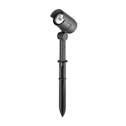 LED Erdspiestrahler LEGRA, 15W, 3000K, 830lm, IP65, 230V AC, graphit, schaltbar