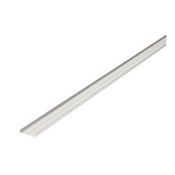 LED Aufbau-Flachprofil P76-16 (BRUM-53756070), konfektioniert 10cm, Wei lackiert