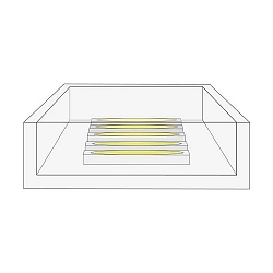 Outdoor LED strip QualityFlex Select, 500cm, IP67, 24V DC, 9.6W/m 4100K, tailored to 5cm length