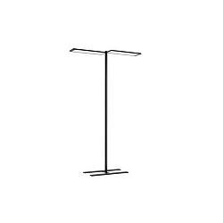 floor lamp MELODY with motion detector, indirect LED IP20, white