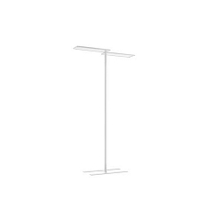 floor lamp MELODY with motion detector, indirect LED IP20, white