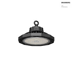 hall spot SOL round IP65, black 