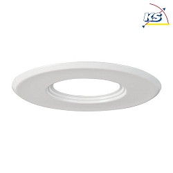 Standard reducing ring  18cm, for recessed luminaires with outer  8.4-8.7cm, for DA  10-16cm, steel, white