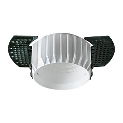 Cornice di montaggio per luci COUPLED rotondo, Bianco