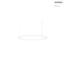pendant luminaire ANDROS IN/OUT Ø 120CM Matter controllable IP20, powder coated, white matt dimmable