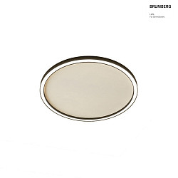 Akustik-Element SILENTIUM fr LED Pendel-Ringleuchte DEVON ( 120cm / 3.5cm, direkt ), GLATT, rund,  112cm, cream