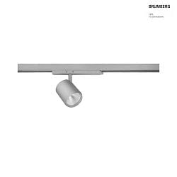 Faretto trifase RETAIL ONE IP20, argento dimmerabile