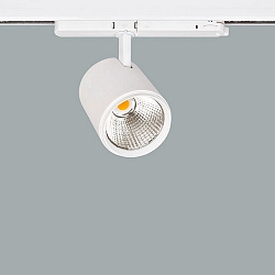 LED Schienenstrahler 230V AC, 50 Hz, rund, CRI > 90, 31W, 60, 3500K, 3861lm, silber