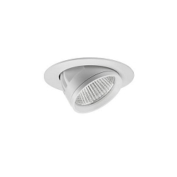 Lumire encastre ARTEMIS MICRO rond, rotatif, commutable LED IP20, argent  13W 1539lm 4000K CRI 90-100