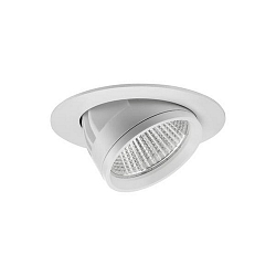 Lumire encastre ARTEMIS MIDI rond, rotatif, commutable LED IP20, argent  30W 4059lm 4000K CRI 90-100