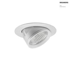 LED Einbaurichtstrahler ARTEMIS MAXI, 12, 41,5W, 3000K, 5174m, IP20, 230V AC, 50 Hz, CRI > 90, rund, wei