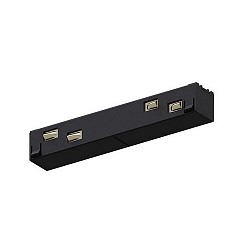 line connector PEPA HIGH + FLAT electric, black