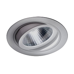 Downlight MODULMAX girevole, ruotabile IP20, Argento 