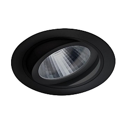 Downlight MODULMAX girevole, ruotabile IP20, Nero 